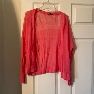 Pink cardigan